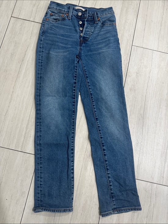 Levi's Denim - Levi's Women's Classic Dark Blue Straight Leg Jeans